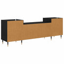TV-skab Sort eg 160 x 35 x 55 cm Konstrueret træ