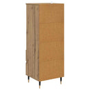 Highboard Artisan Egetræ 40 x 36 x 110 cm Konstrueret træ