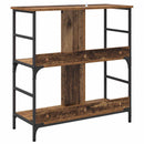 Bogreol Gammelt træ 78,5 x 33 x 82 cm Konstrueret træ