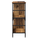 Bogreol Gammelt træ 78,5 x 33 x 82 cm Konstrueret træ