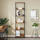 Bogreol Gammelt træ 50 x 33 x 188,5 cm Konstrueret træ