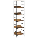 Bogreol Gammelt træ 50 x 33 x 188,5 cm Konstrueret træ