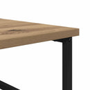 Bogreol Artisan Egetræ 50 x 33 x 188,5 cm Konstrueret træ