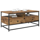 Sofabord Gammelt træ 100 x 51 x 45 cm Konstrueret træ