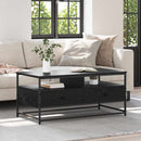 Sofabord Sort eg 100 x 51 x 45 cm Konstrueret træ