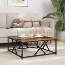 Sofabord Gammelt træ 70 x 70 x 30 cm Konstrueret træ