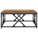 Sofabord Gammelt træ 70 x 70 x 30 cm Konstrueret træ