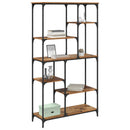 Bogreol Gammelt træ 99 x 35,5 x 176 cm Konstrueret træ