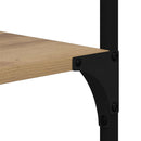 Bogreol Artisan Egetræ 99 x 35,5 x 176 cm Konstrueret træ