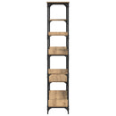 Bogreol Artisan Egetræ 99 x 35,5 x 176 cm Konstrueret træ