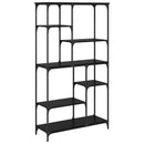 Bogreol Sort eg 99 x 35,5 x 176 cm Konstrueret træ