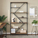 Bogreol Gammelt træ 91 x 36 x 176 cm Konstrueret træ