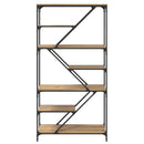 Bogreol Artisan Egetræ 91 x 36 x 176 cm Konstrueret træ