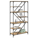 Bogreol Artisan Egetræ 91 x 36 x 176 cm Konstrueret træ