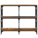 Konsolbord Gammelt træ 100 x 28 x 80,5 cm Konstrueret træ