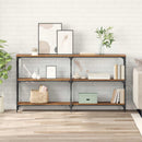 Konsolbord Gammelt træ 156 x 28 x 80,5 cm Konstrueret træ