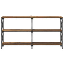Konsolbord Gammelt træ 156 x 28 x 80,5 cm Konstrueret træ