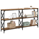 Konsolbord Gammelt træ 156 x 28 x 80,5 cm Konstrueret træ