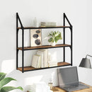 Væghylde Gammelt træ 80 x 21 x 78,5 cm Konstrueret træ