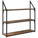 Væghylde Gammelt træ 80 x 21 x 78,5 cm Konstrueret træ