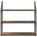 Væghylde Gammelt træ 80 x 21 x 78,5 cm Konstrueret træ