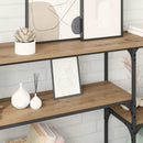 Konsolbord Artisan Egetræ 150 x 29 x 76,5 cm Konstrueret træ