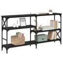 Konsolbord Sort eg 150 x 29 x 76,5 cm Konstrueret træ