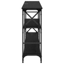 Konsolbord Sort eg 150 x 29 x 76,5 cm Konstrueret træ