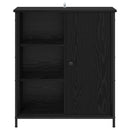 Sideboard Sort eg 70 x 30 x 80 cm Konstrueret træ