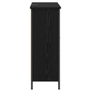 Sideboard Sort eg 70 x 30 x 80 cm Konstrueret træ