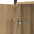 Sideboard Artisan Egetræ 100 x 35 x 80 cm Konstrueret træ