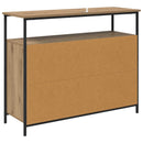 Sideboard Artisan Egetræ 100 x 35 x 80 cm Konstrueret træ
