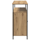 Sideboard Artisan Egetræ 100 x 35 x 80 cm Konstrueret træ