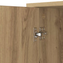 Sideboard Artisan Egetræ 100 x 33 x 75 cm Konstrueret træ