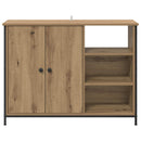 Sideboard Artisan Egetræ 100 x 33 x 75 cm Konstrueret træ