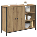 Sideboard Artisan Egetræ 100 x 33 x 75 cm Konstrueret træ