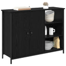Sideboard Sort eg 100 x 33 x 75 cm Konstrueret træ