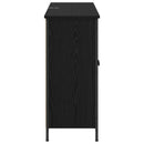 Sideboard Sort eg 100 x 33 x 75 cm Konstrueret træ