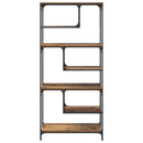 Bogreol Gammelt træ 81 x 36 x 176 cm Konstrueret træ