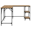 Bord Artisan Egetræ 139 x 139 x 75 cm Konstrueret træ