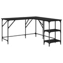 Bord Sort eg 139 x 139 x 75 cm Konstrueret træ