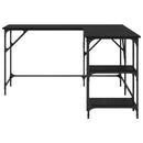 Bord Sort eg 139 x 139 x 75 cm Konstrueret træ
