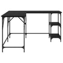 Bord Sort eg 139 x 139 x 75 cm Konstrueret træ