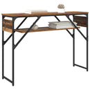 Konsolbord Gammelt træ Konstrueret træ 105x30x75cm