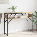 Konsolbord Artisan Egetræ Konstrueret træ 105x30x75cm