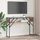 Konsolbord Artisan Egetræ Konstrueret træ 105x30x75cm
