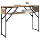 Konsolbord Artisan Egetræ Konstrueret træ 105x30x75cm