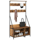 Tøjstativ Gammelt træ 100 x 41 x 184 cm Konstrueret træ