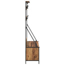 Tøjstativ Gammelt træ 100 x 41 x 184 cm Konstrueret træ