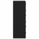 Highboard Sort eg 35 x 37 x 109 cm Konstrueret træ
